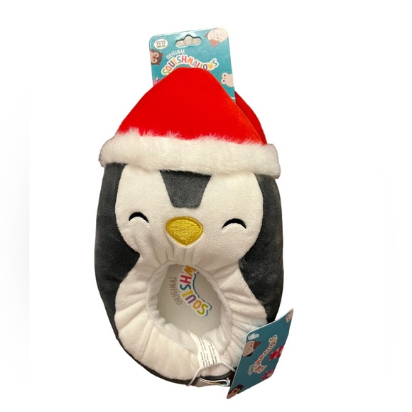Squishmallows Other - Squishmallows slippers, kids, penguin Size 11/12